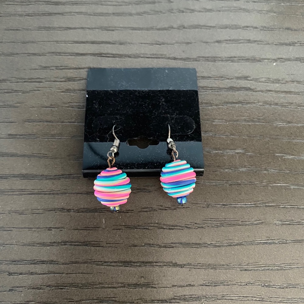 Multi color earrings